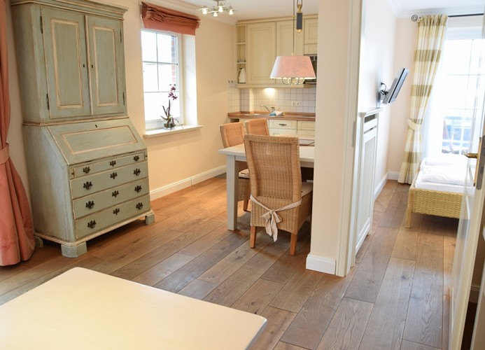 Blick zum Schlafzimmer