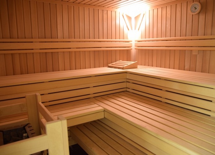 Schöne Sauna