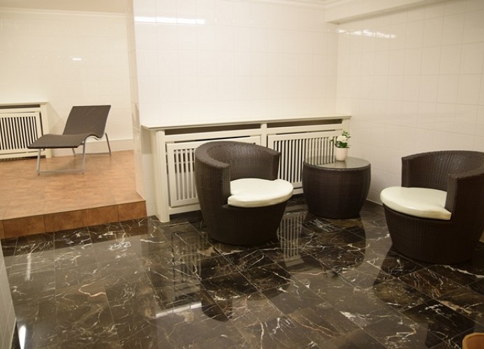 Schöner Sitzbereich